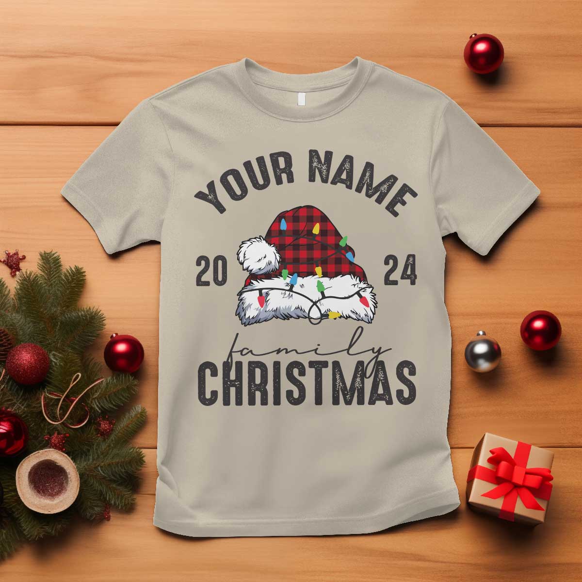 personalized-christmas-family-t-shirt-custom-name-family-christmas-2024-santa-hat