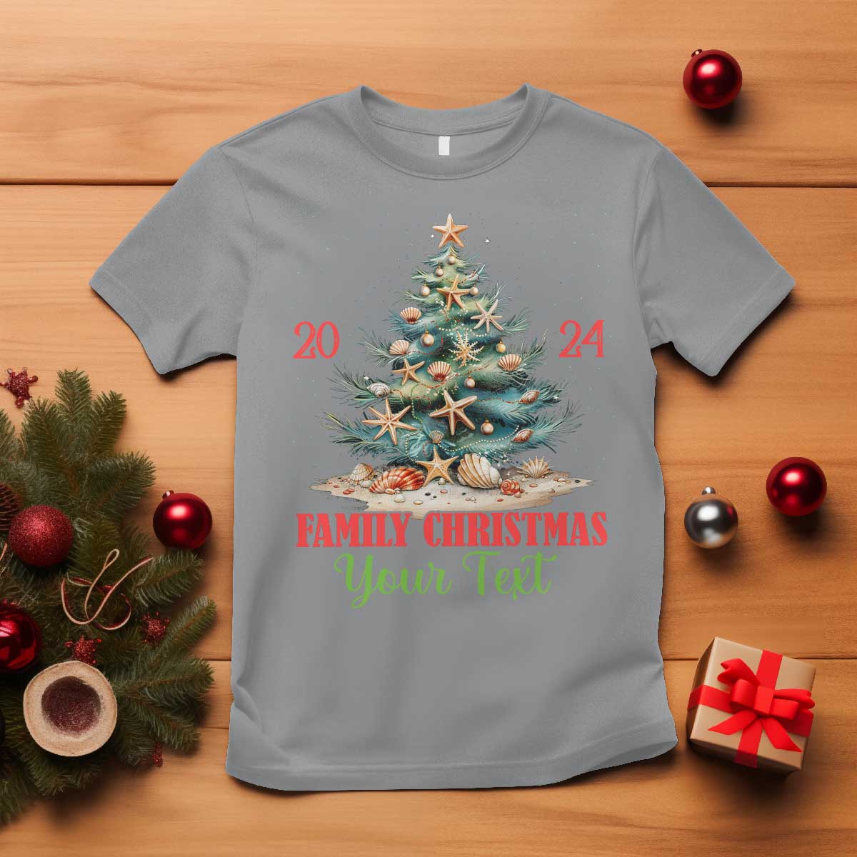 personalized-christmas-family-in-hawaii-t-shirt-custom-name-family-christmas-2024-sea-christmas-tree