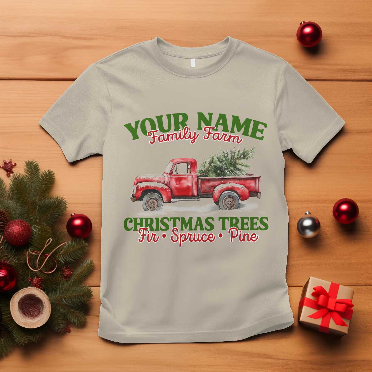 personalized-christmas-family-t-shirt-custom-name-family-farm-christmas-trees-vintage-truck