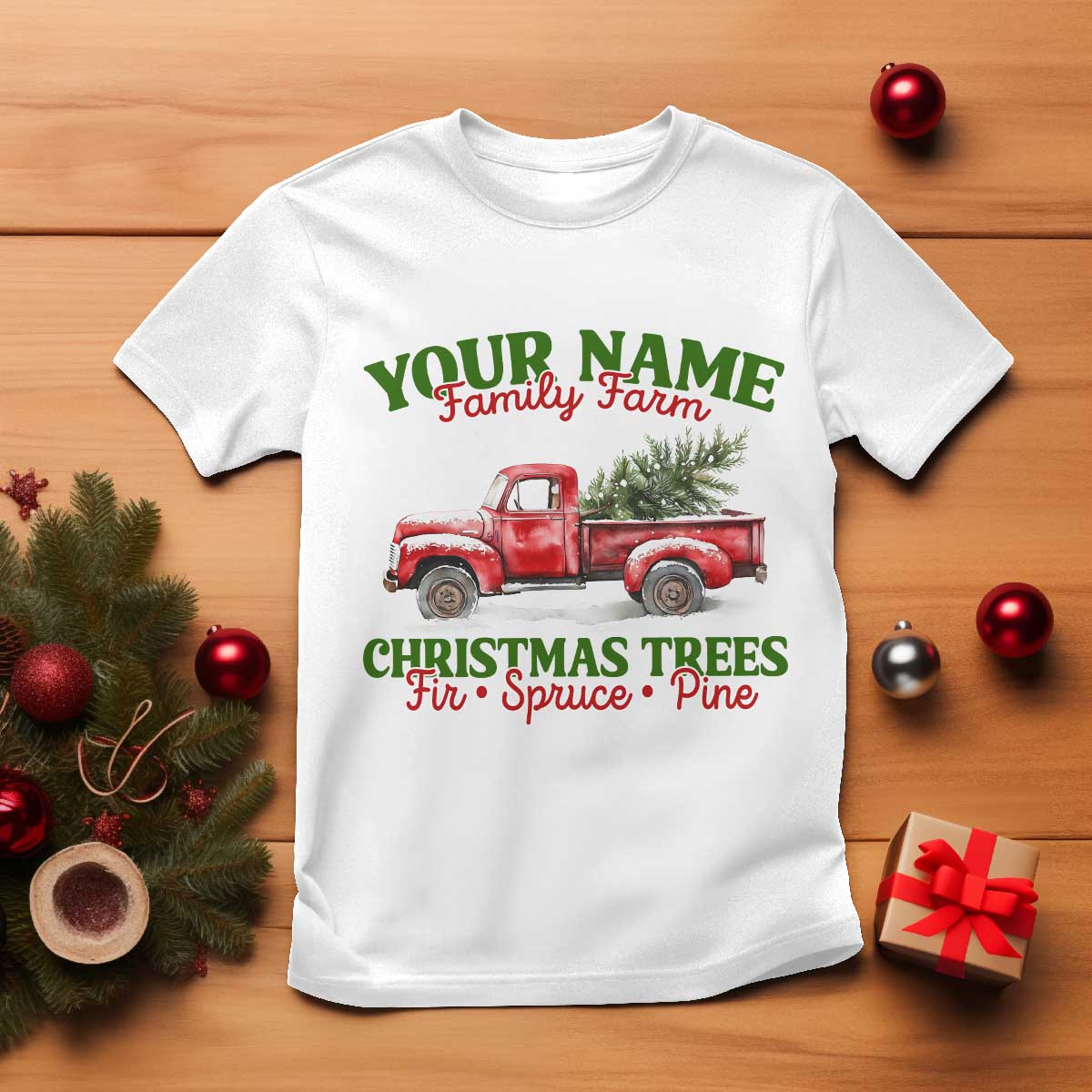 personalized-christmas-family-t-shirt-custom-name-family-farm-christmas-trees-vintage-truck