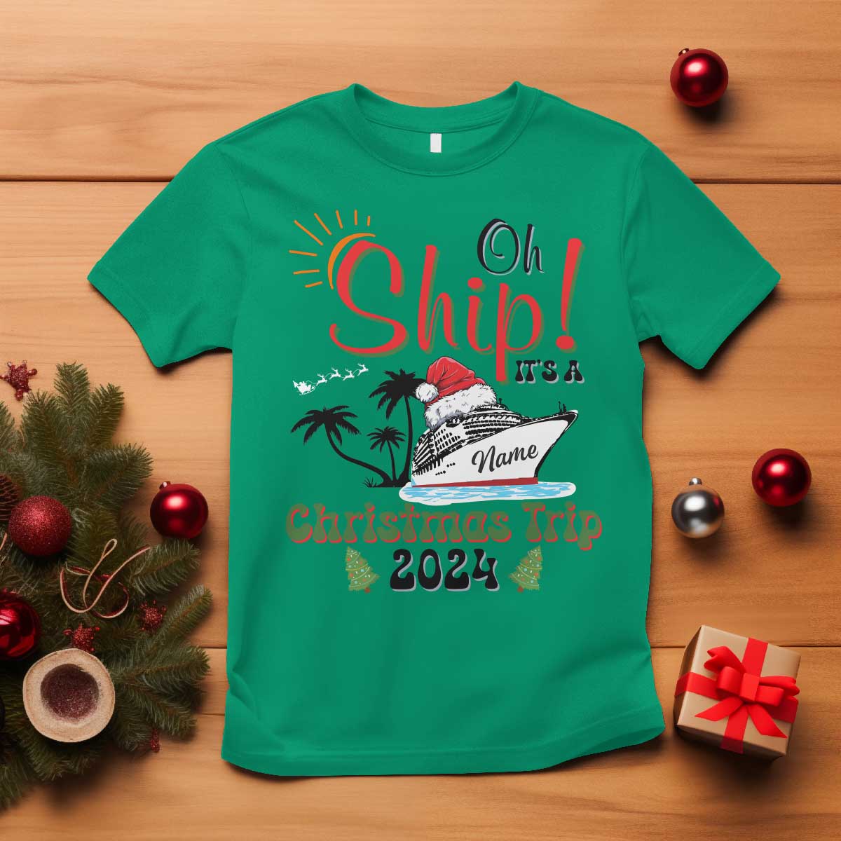 personalized-christmas-trip-t-shirt-custom-name-oh-ship-its-a-christmas-trip-2024-ship