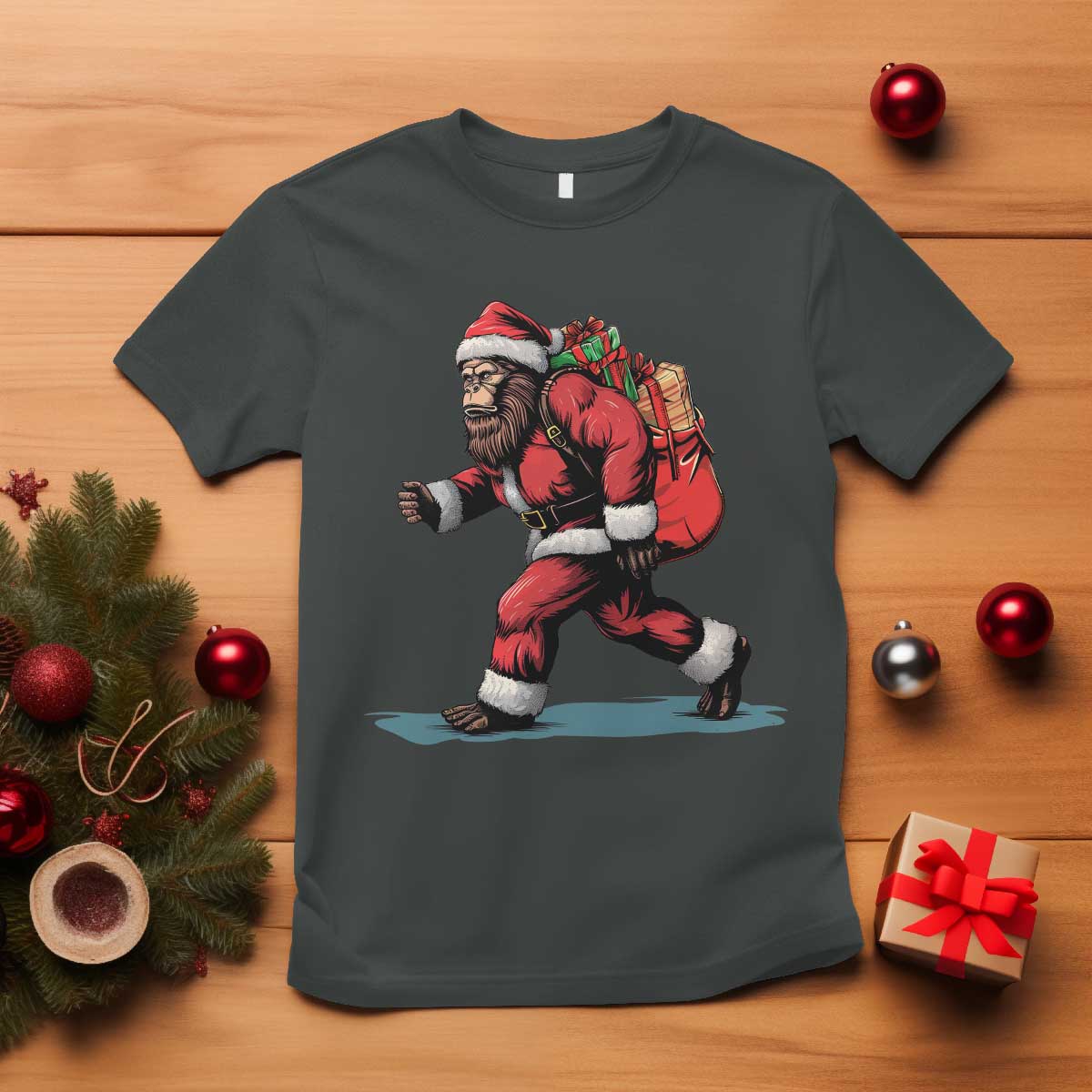 funny-christmas-santa-bigfoot-t-shirt-xmas-sasquatch