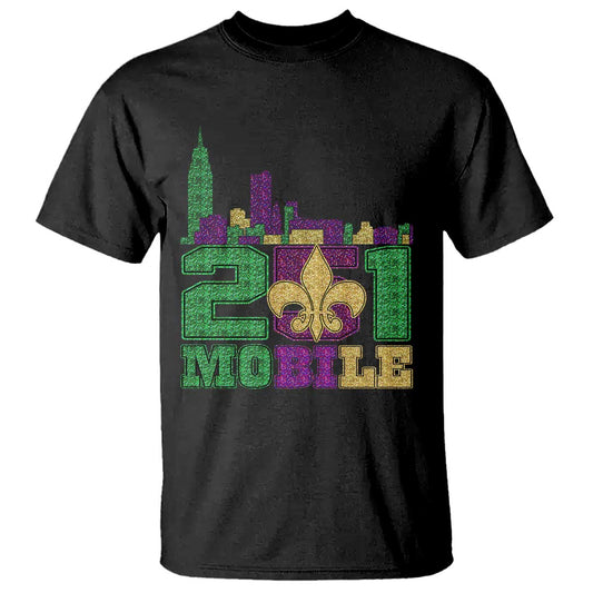 funny-mardi-gras-mobile-alabama-251-t-shirt-skyline-area-code-glitter-print