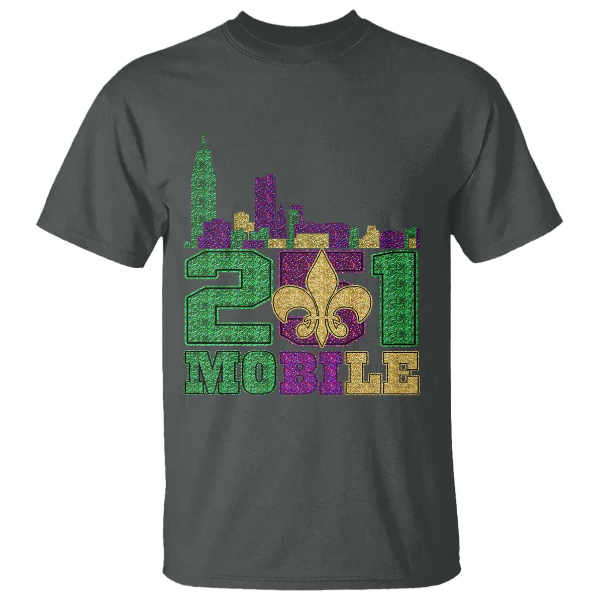 funny-mardi-gras-mobile-alabama-251-t-shirt-skyline-area-code-glitter-print
