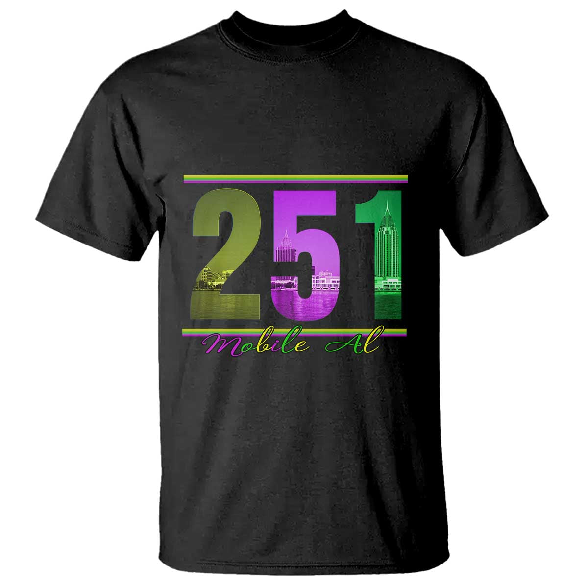 funny-mardi-gras-in-mobile-alabama-251-t-shirt-skyline-area-code