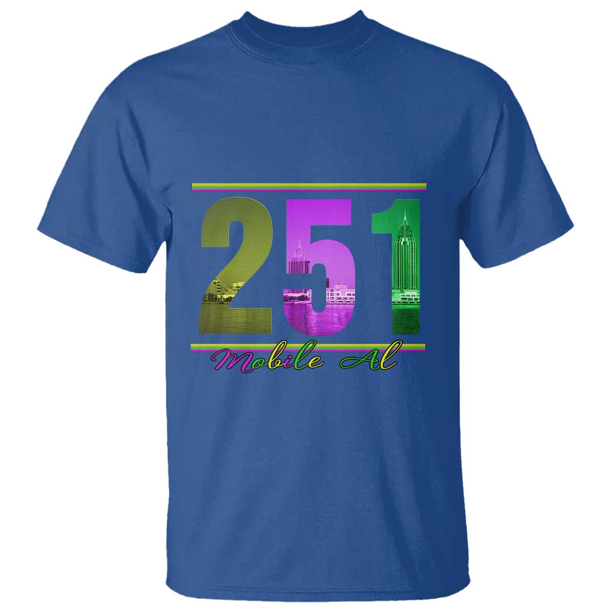 funny-mardi-gras-in-mobile-alabama-251-t-shirt-skyline-area-code