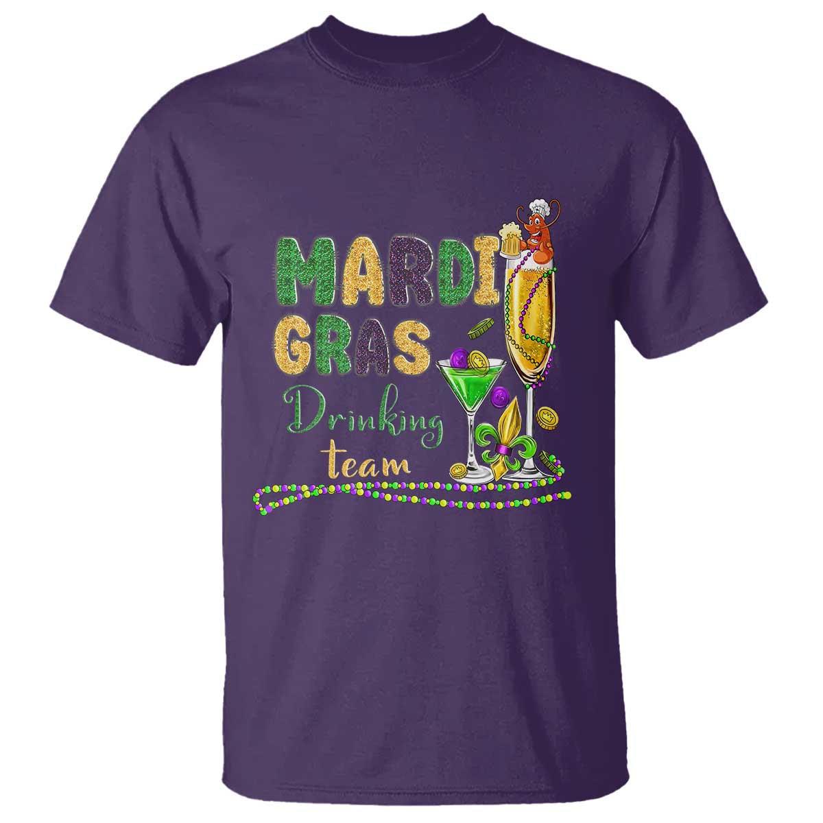 funny-mardi-gras-drinking-team-t-shirt-cocktails-wine-crawfish-beads-glitter-print
