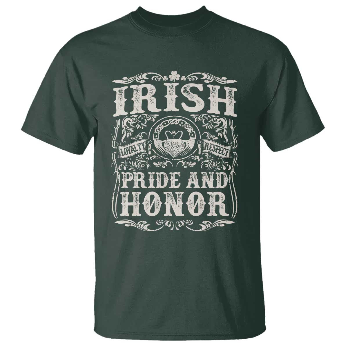 irish-pride-and-honor-t-shirt-vintage-claddagh-ring-celtic-knot