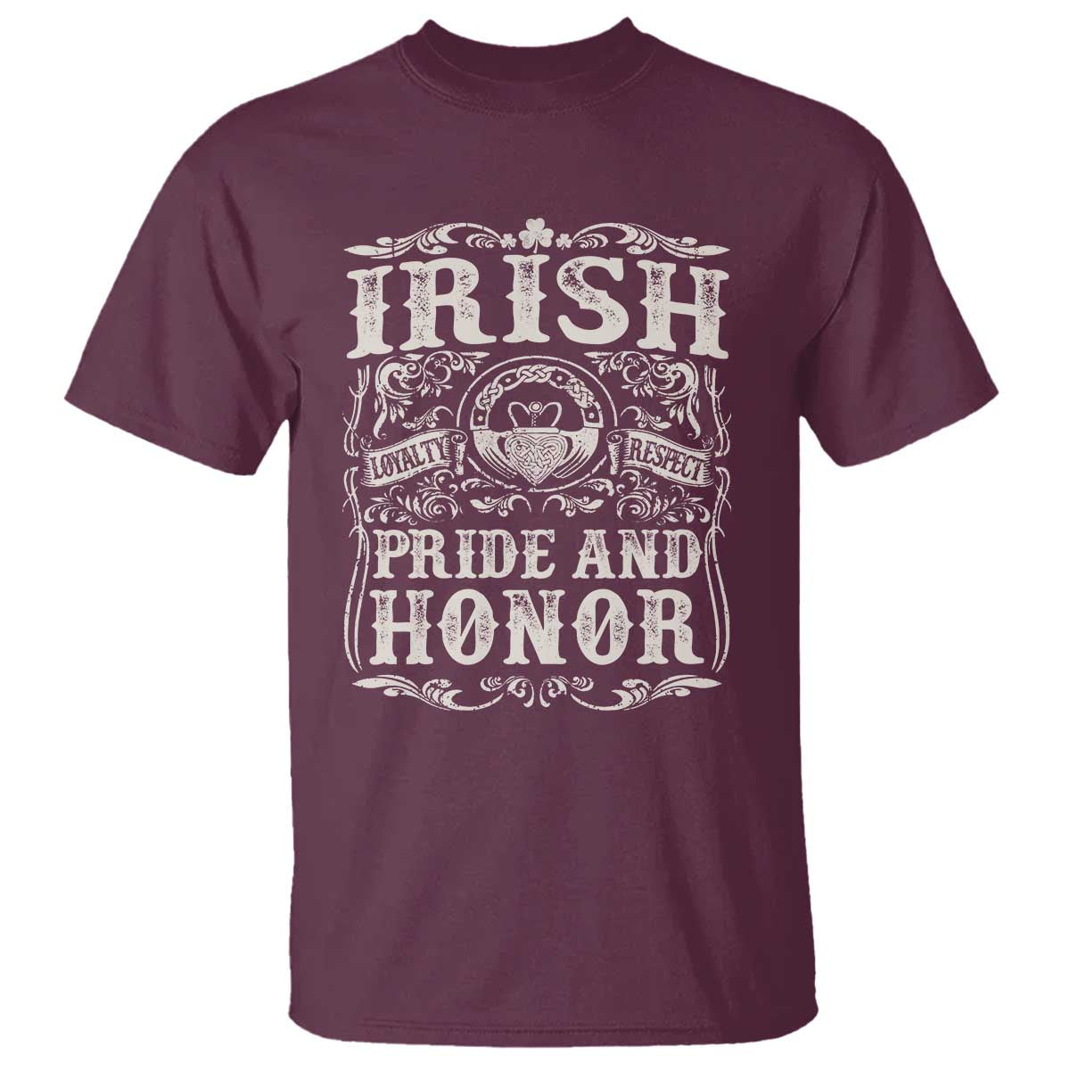 irish-pride-and-honor-t-shirt-vintage-claddagh-ring-celtic-knot
