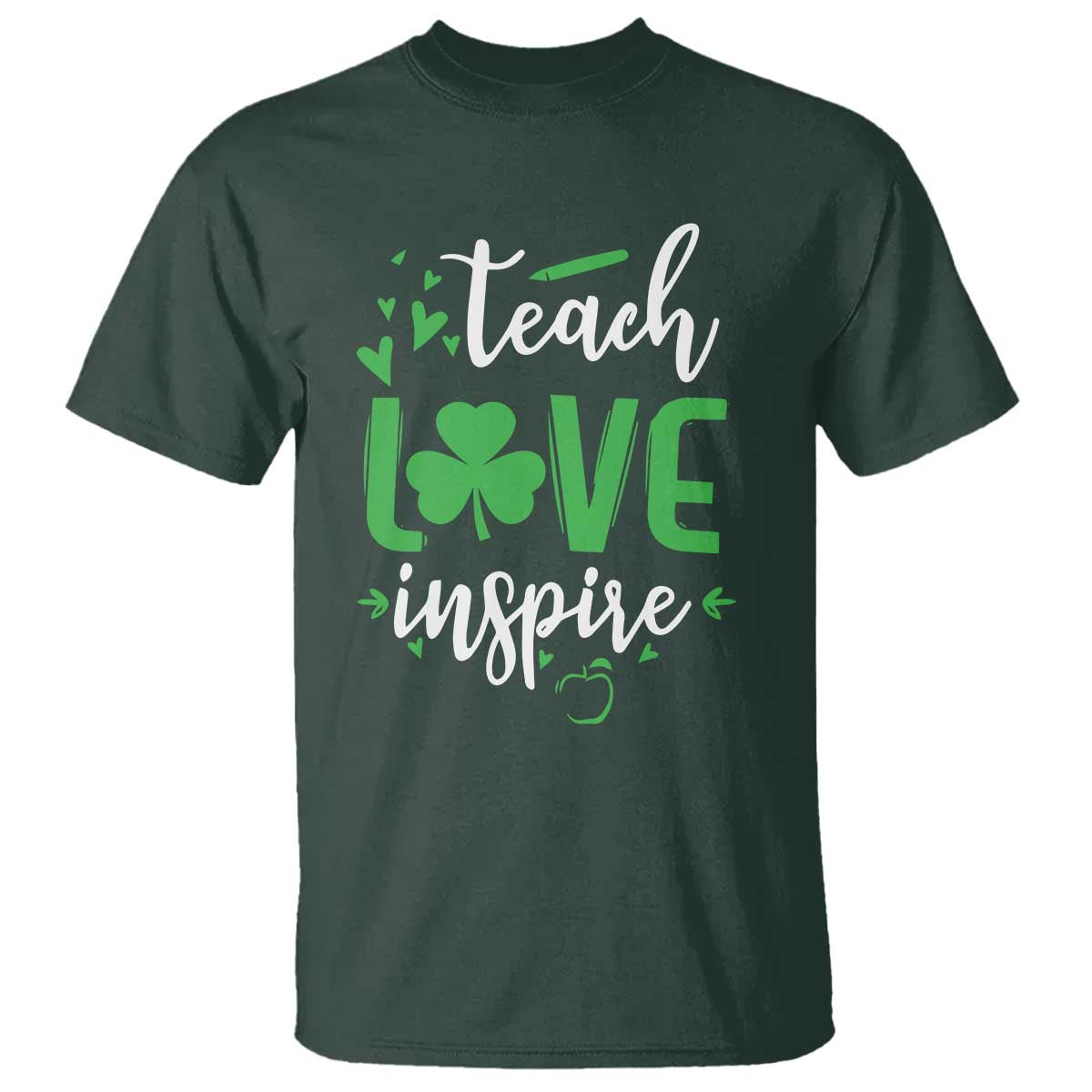 st-patricks-day-teach-love-inspire-t-shirt-teacher-shamrock