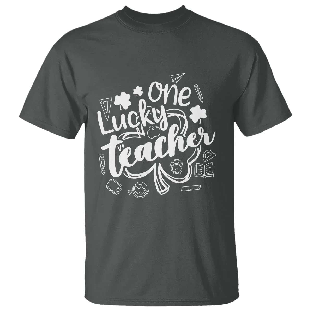 funny-st-patricks-day-irish-teacher-t-shirt-one-lucky-teacher-shamrock