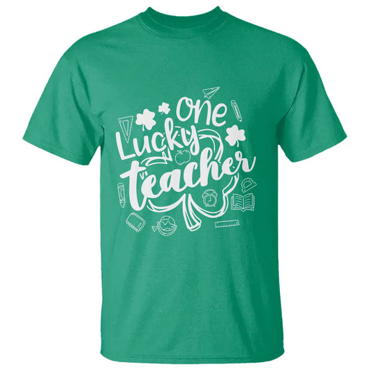 funny-st-patricks-day-irish-teacher-t-shirt-one-lucky-teacher-shamrock