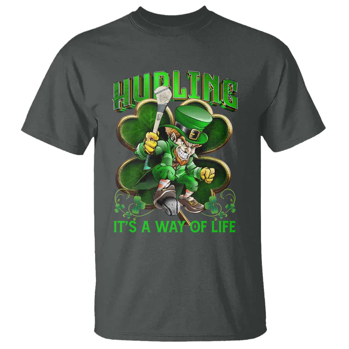 funny-hurling-its-a-way-of-life-t-shirt-leprechaun-shamrock-irish-sport