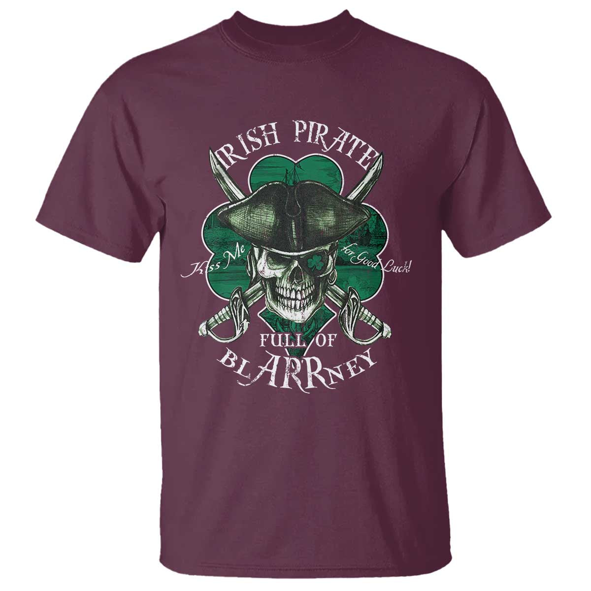 funny-irish-pirate-full-of-blarrney-kiss-me-for-good-luck-t-shirt-st-patricks-day