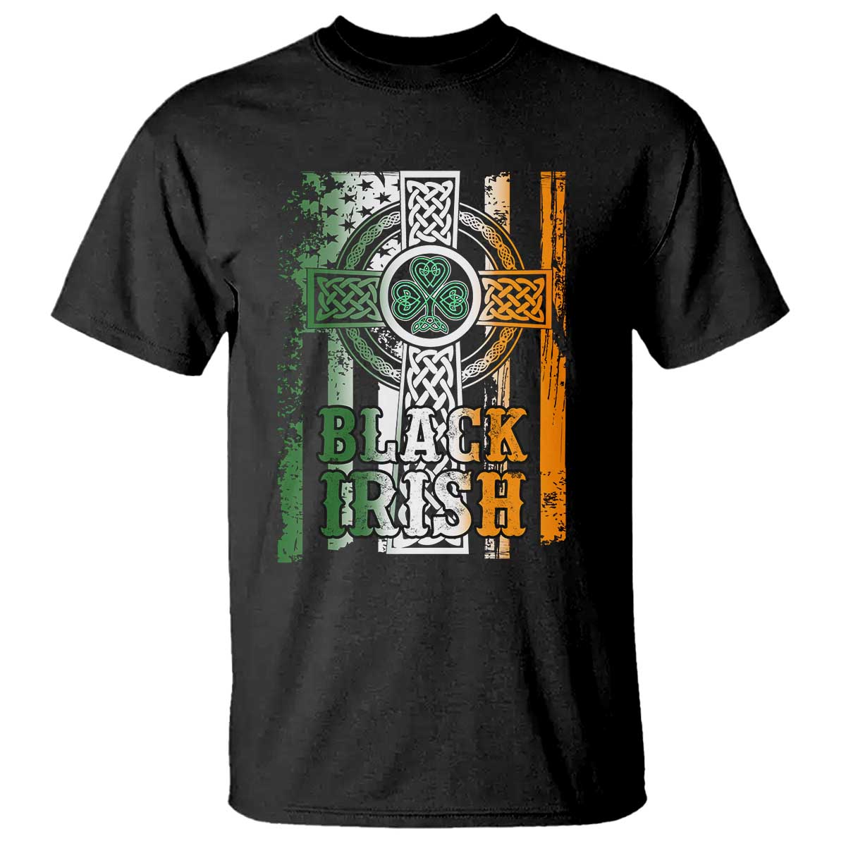 st-patricks-day-black-irish-t-shirt-vintage-american-flag-celtic-cross