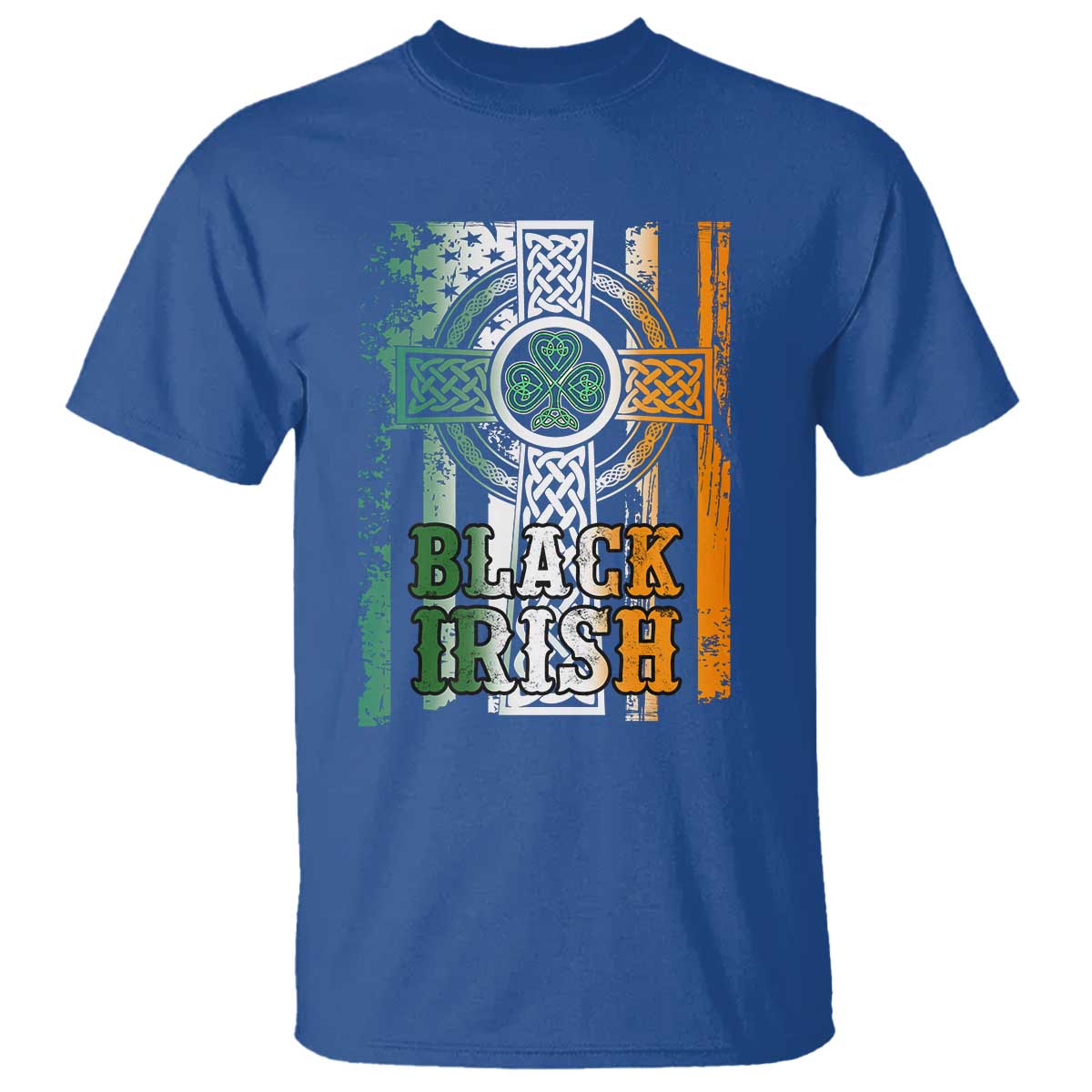 st-patricks-day-black-irish-t-shirt-vintage-american-flag-celtic-cross