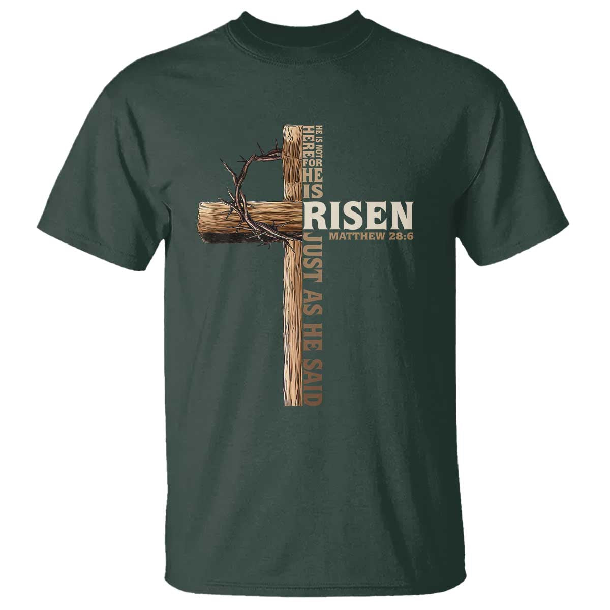 he-is-not-here-for-he-is-risen-just-as-he-said-t-shirt-christian-easter-day-religious-bible-verse-cross