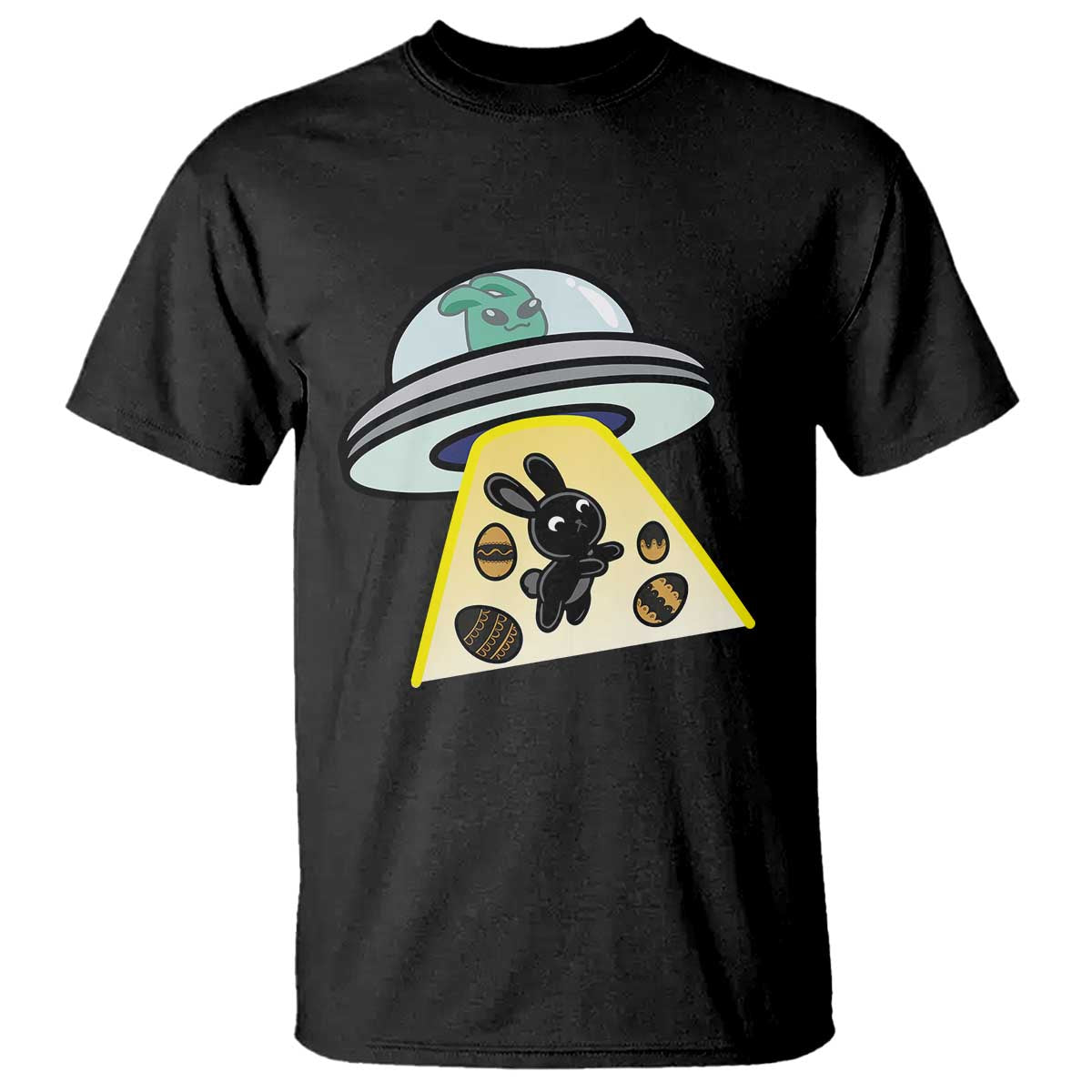 funny-easter-day-ufo-alien-bunny-t-shirt