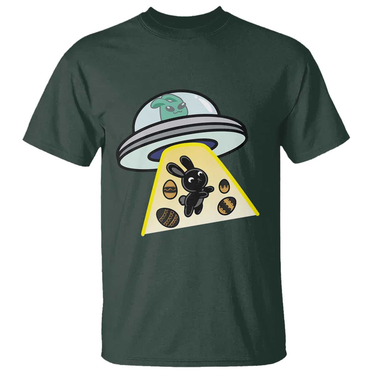 funny-easter-day-ufo-alien-bunny-t-shirt