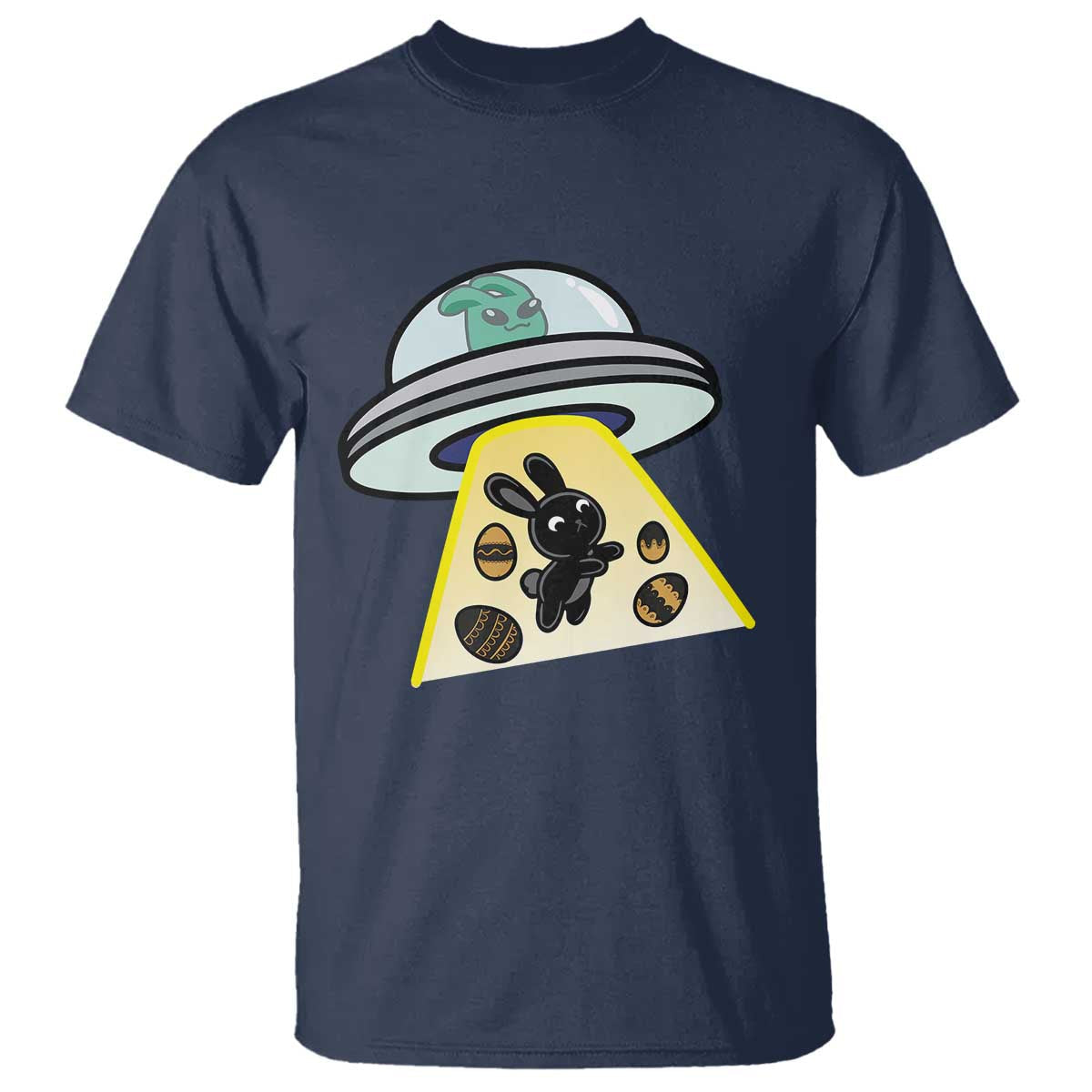 funny-easter-day-ufo-alien-bunny-t-shirt