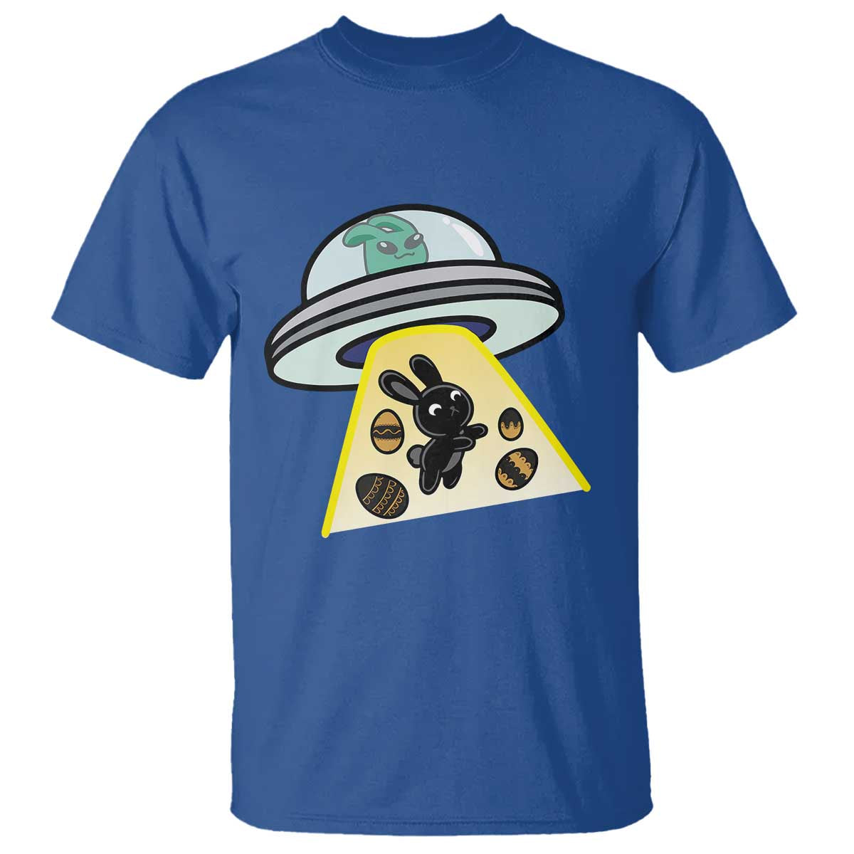 funny-easter-day-ufo-alien-bunny-t-shirt
