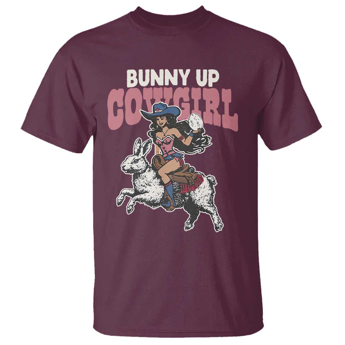 funny-easter-day-western-t-shirt-bunny-up-cowgirl-country-bunny