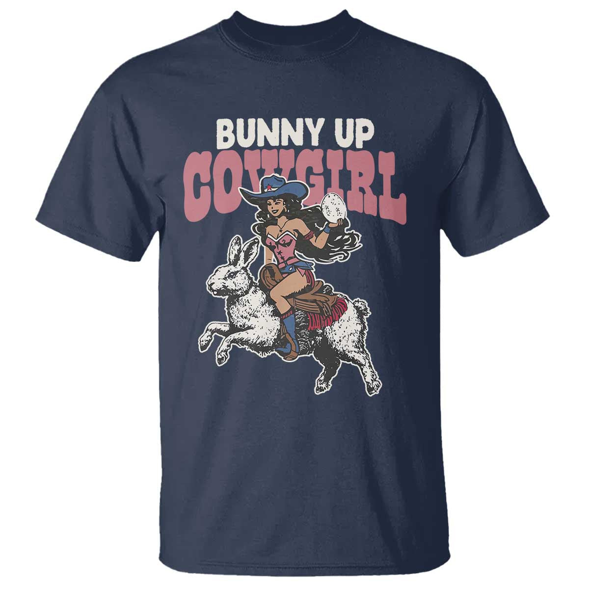 funny-easter-day-western-t-shirt-bunny-up-cowgirl-country-bunny