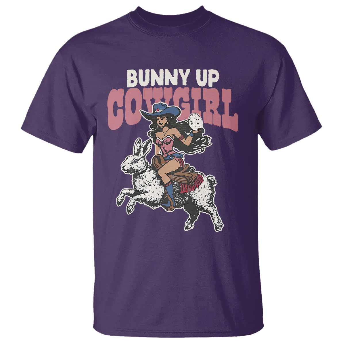 funny-easter-day-western-t-shirt-bunny-up-cowgirl-country-bunny