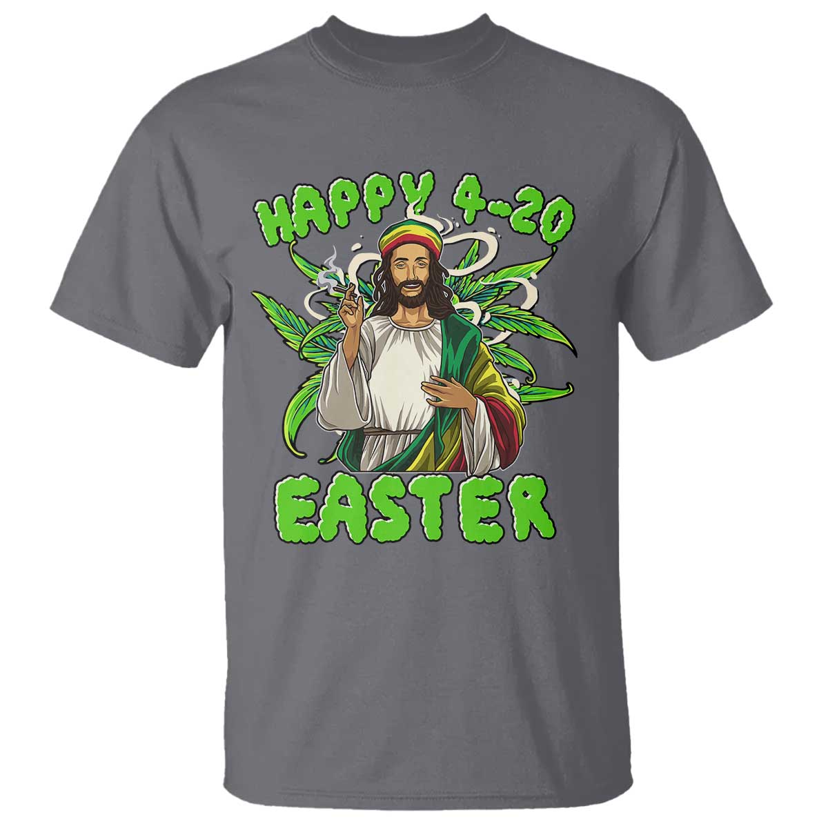 funny-easter-day-christian-weed-t-shirt-happy-420-easter-jesus-smokes-stoner
