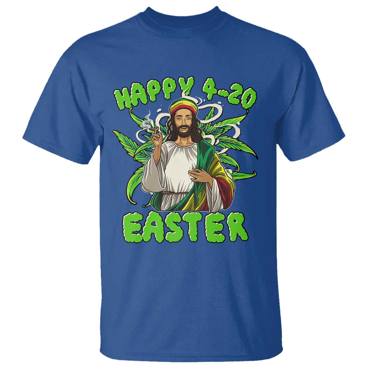 funny-easter-day-christian-weed-t-shirt-happy-420-easter-jesus-smokes-stoner