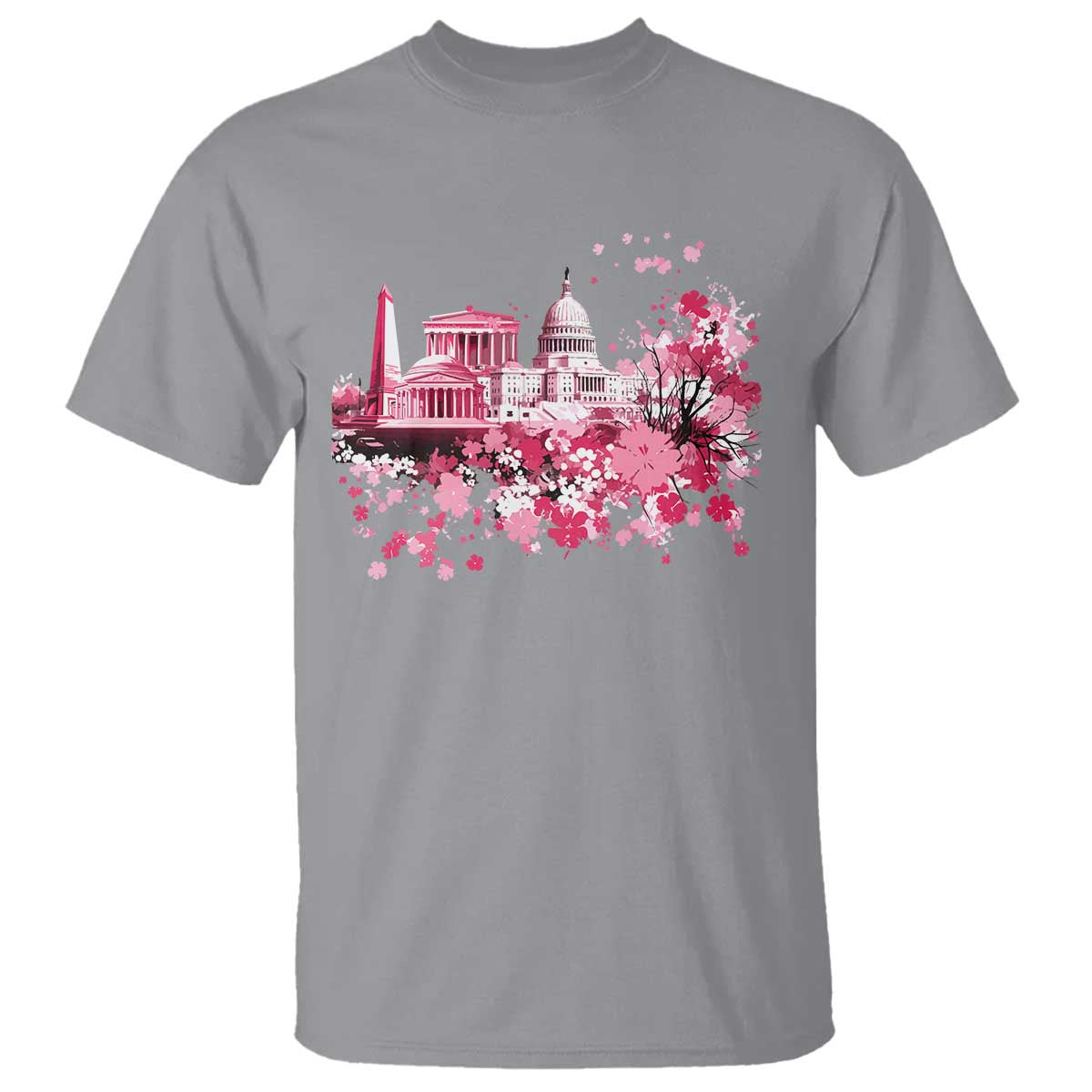 washington-dc-cherry-blossoms-t-shirt-capitol-building-monuments-memorials-sakura