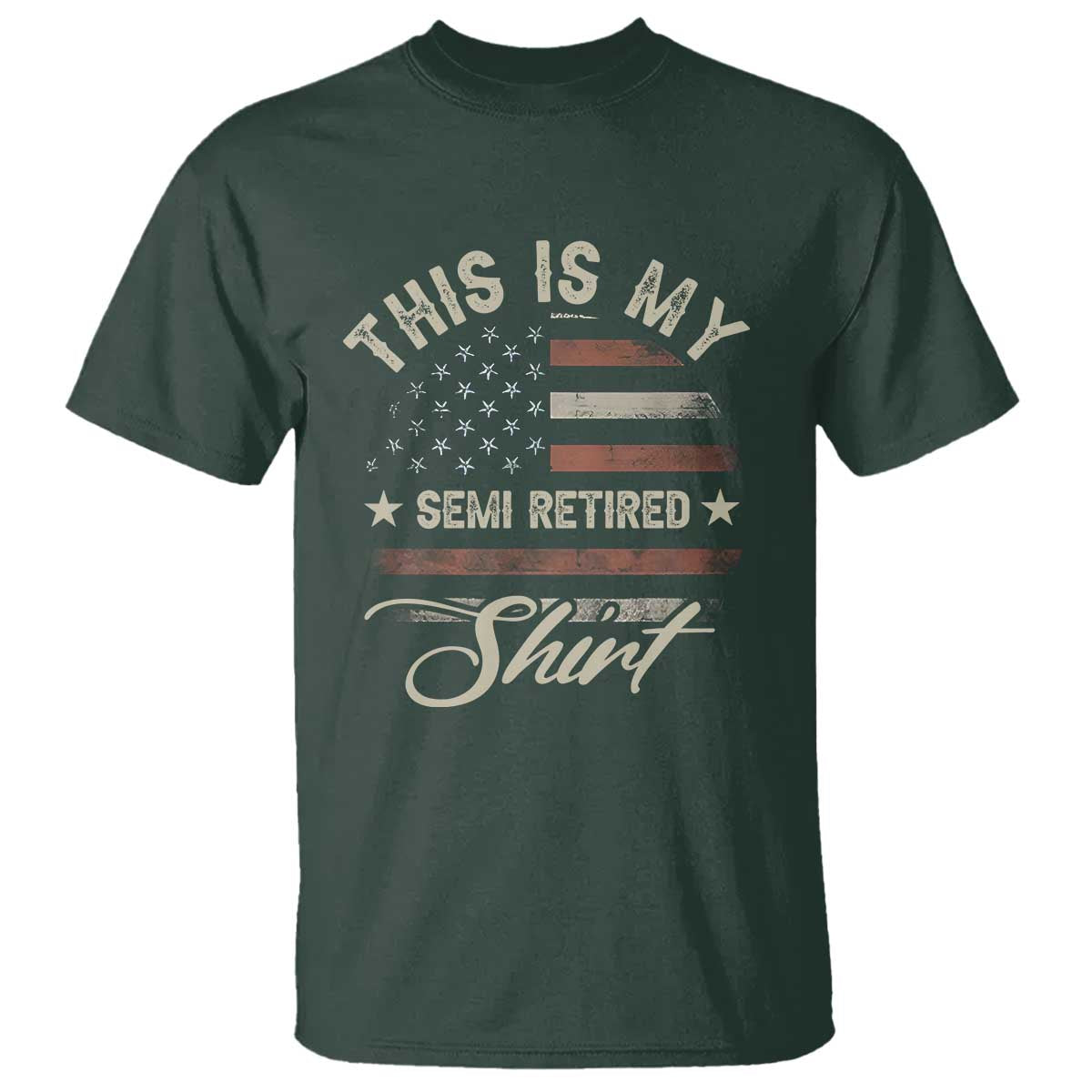 funny-semi-retirement-t-shirt-this-is-my-semi-retired-slogan-pun-american-flag