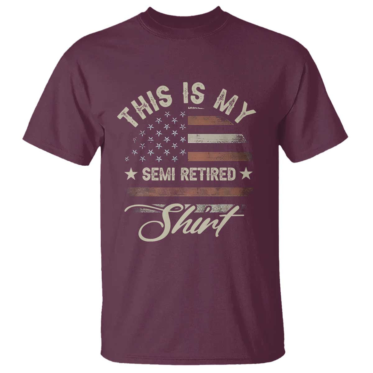 funny-semi-retirement-t-shirt-this-is-my-semi-retired-slogan-pun-american-flag