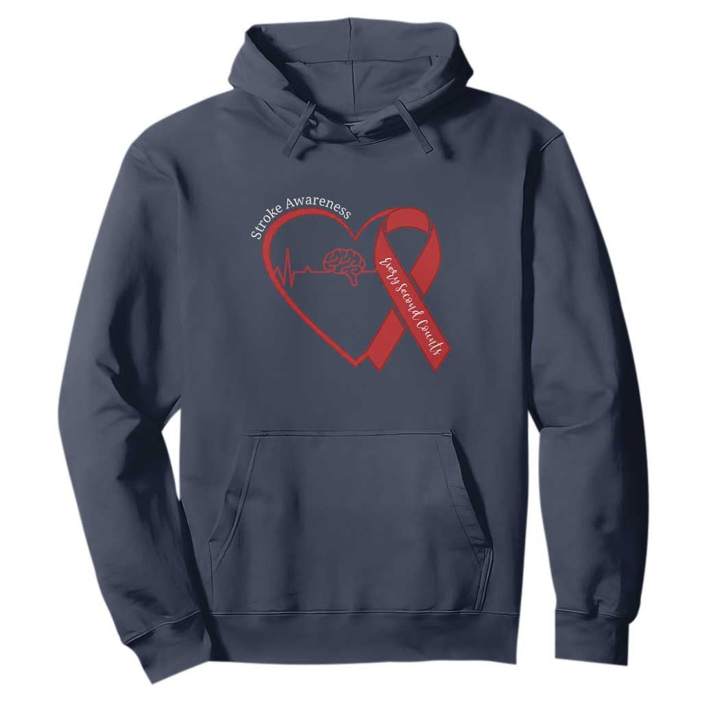 Stroke Support Hoodie Stroke Survivor Warrior Brain Attack
