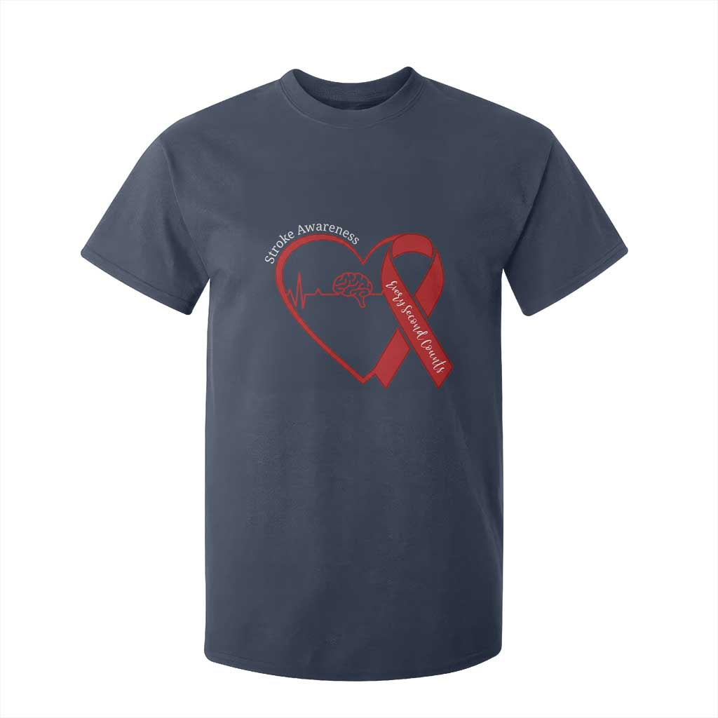 Stroke Support T Shirt For Kid Stroke Survivor Warrior Brain Attack