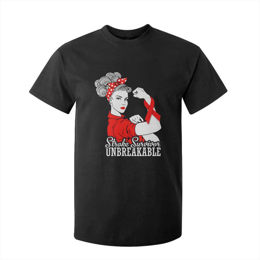 Stroke Survivor Unbreakable T Shirt For Kid Stroke Support Gift