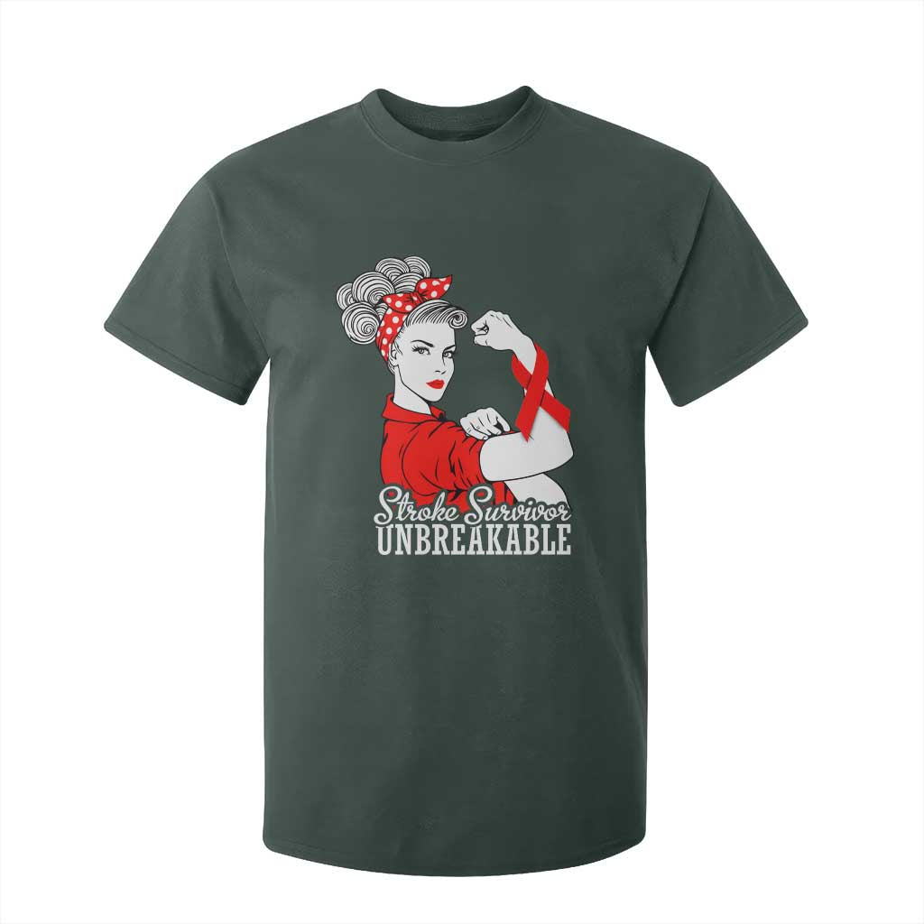 Stroke Survivor Unbreakable T Shirt For Kid Stroke Support Gift