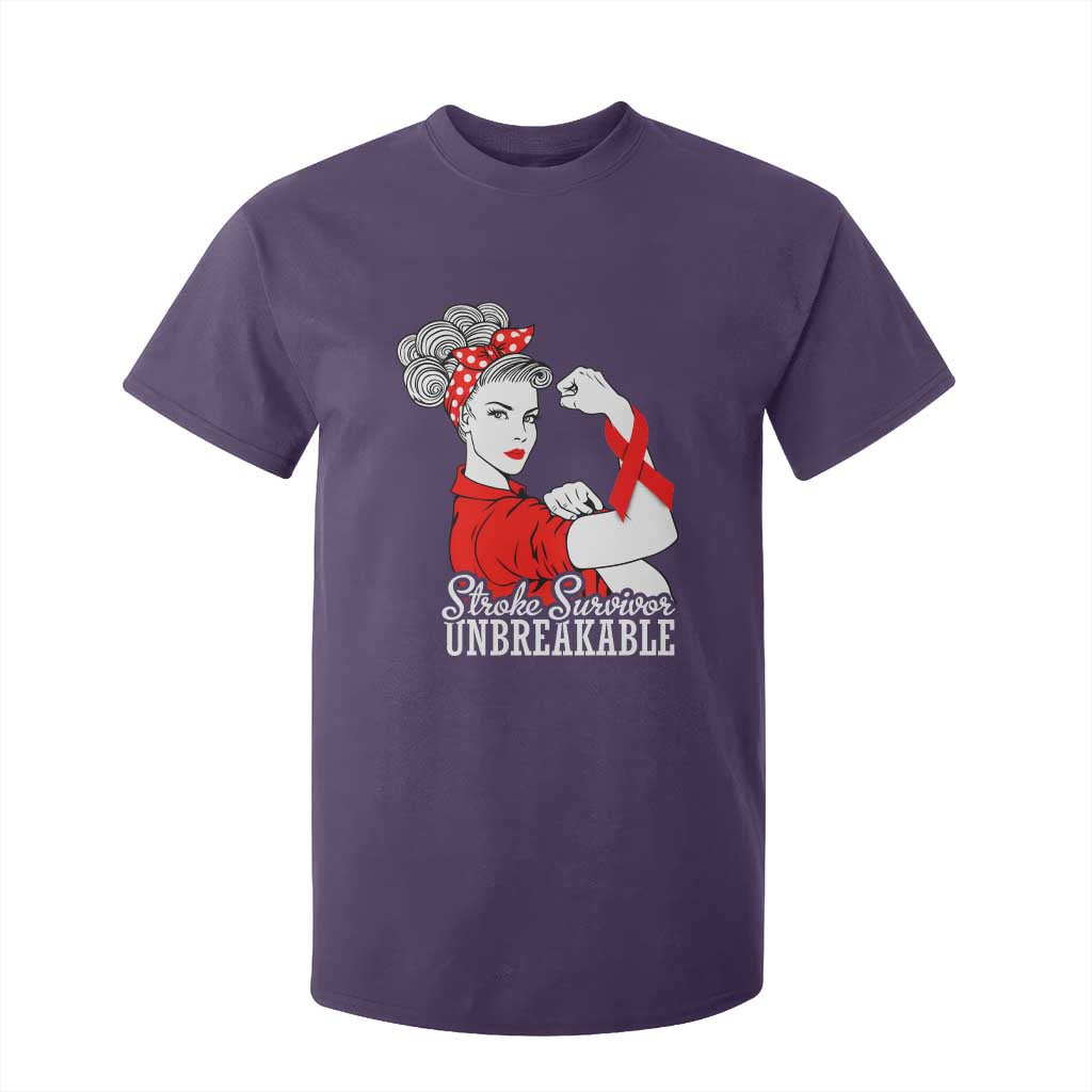 Stroke Survivor Unbreakable T Shirt For Kid Stroke Support Gift