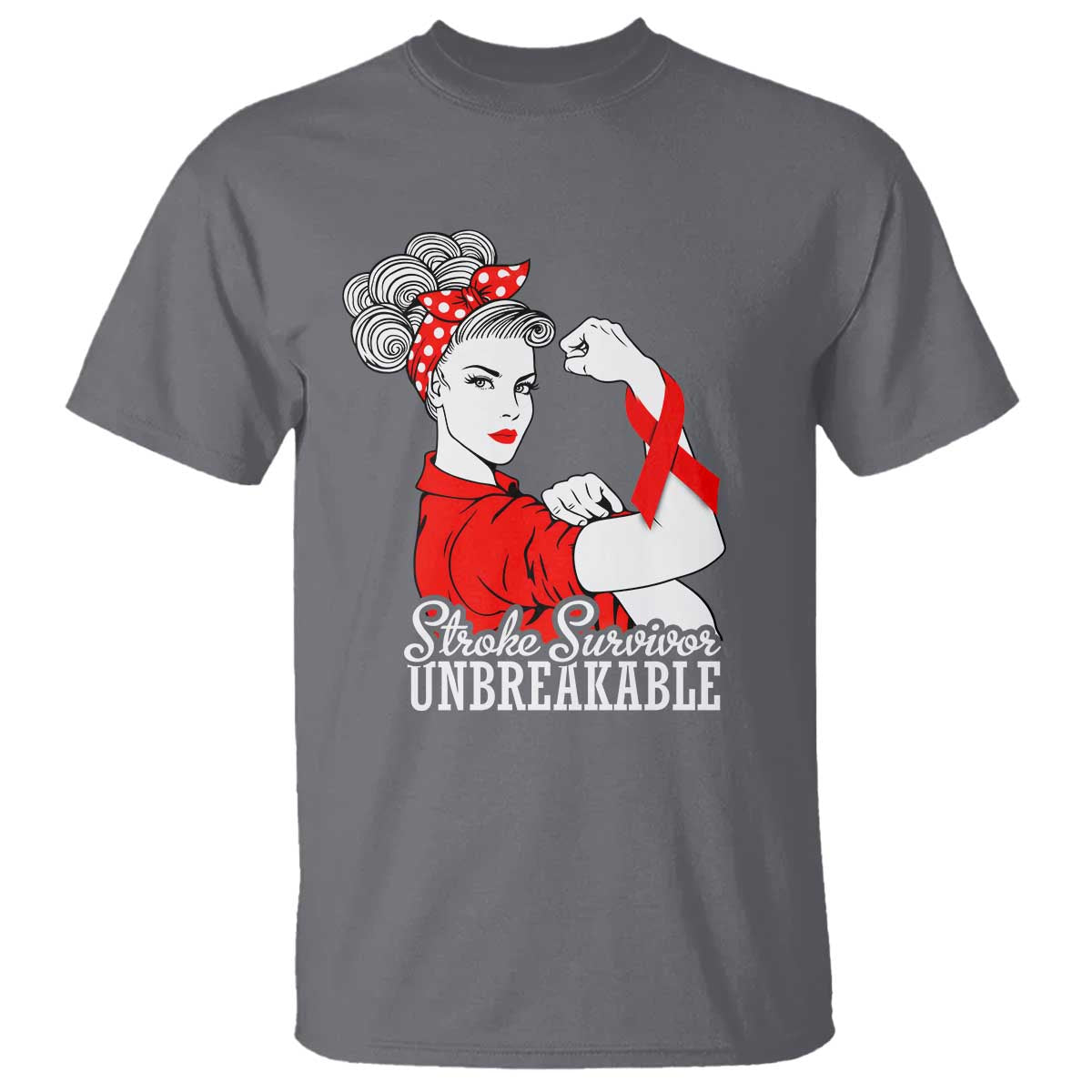 Stroke Survivor Unbreakable T Shirt Stroke Support Gift