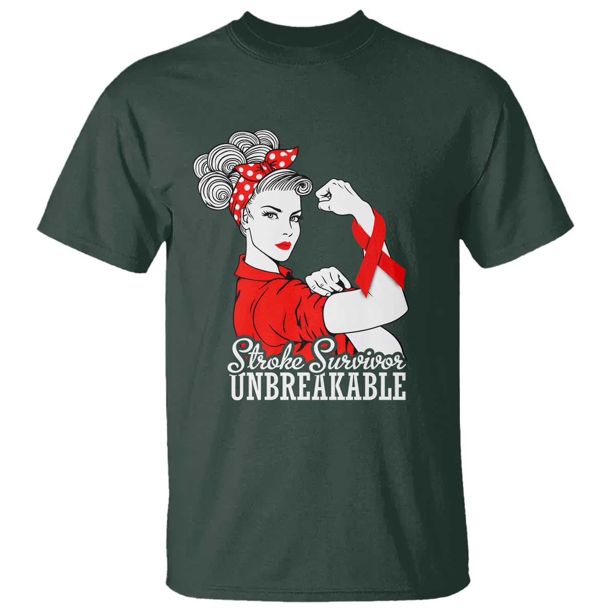 Stroke Survivor Unbreakable T Shirt Stroke Support Gift
