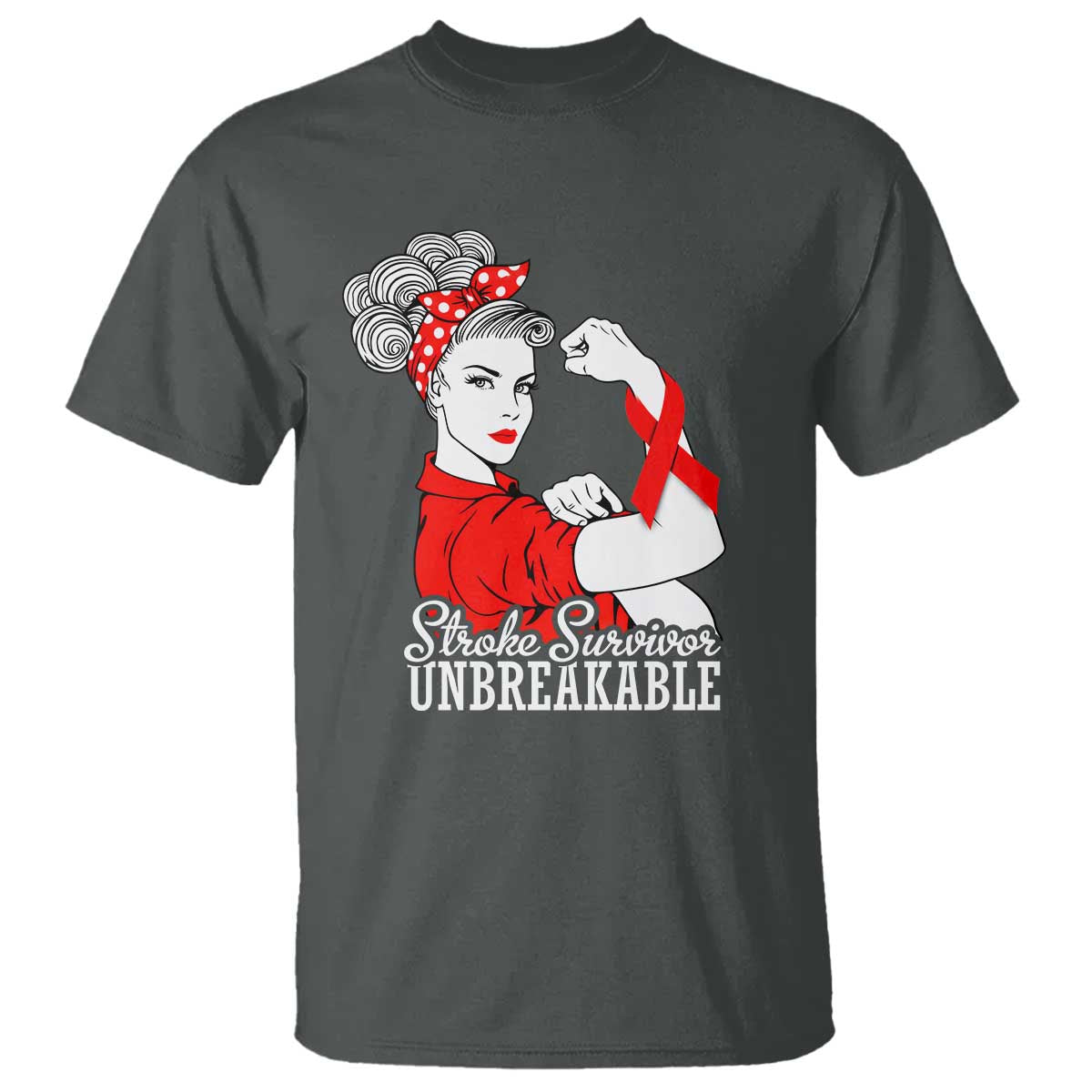 Stroke Survivor Unbreakable T Shirt Stroke Support Gift