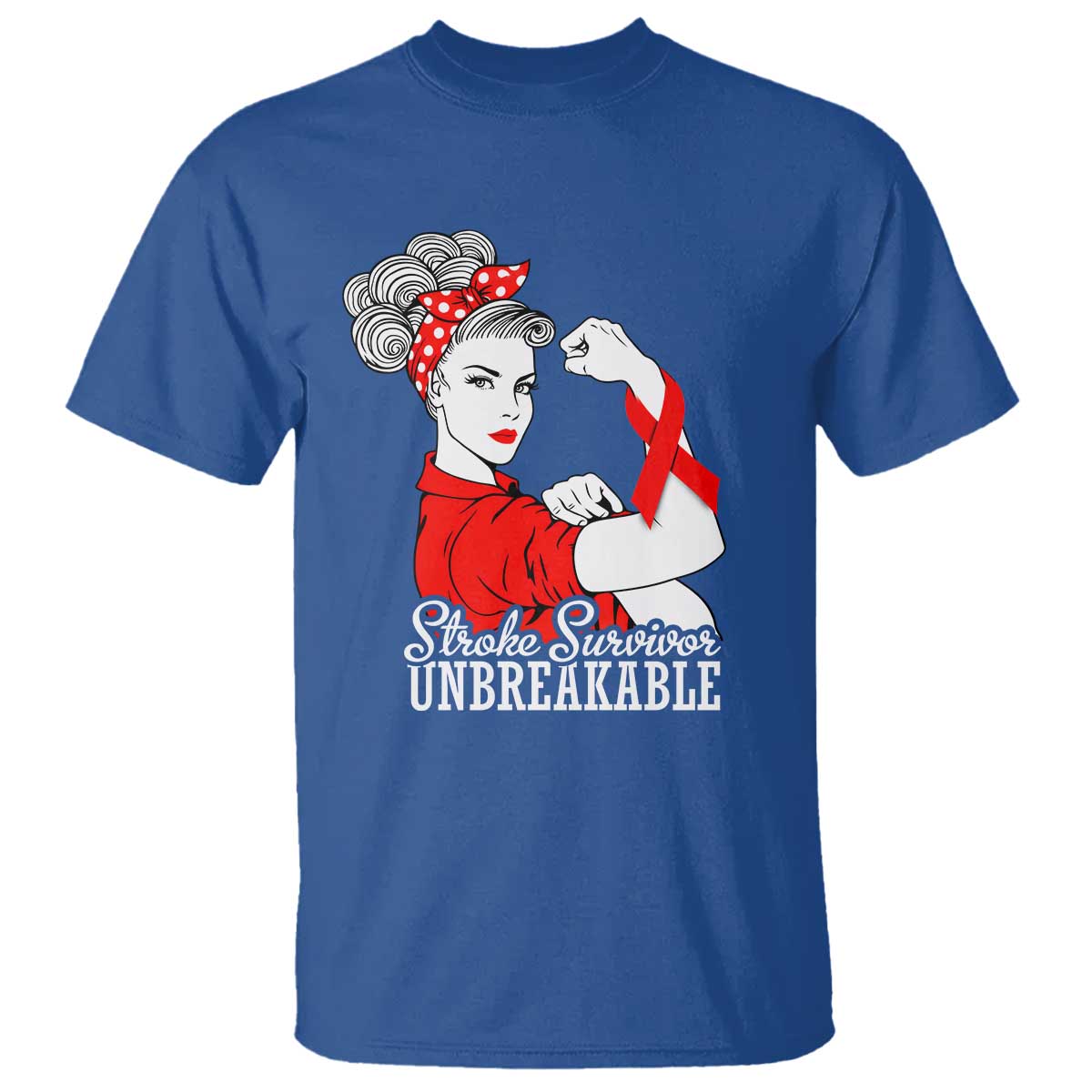 Stroke Survivor Unbreakable T Shirt Stroke Support Gift