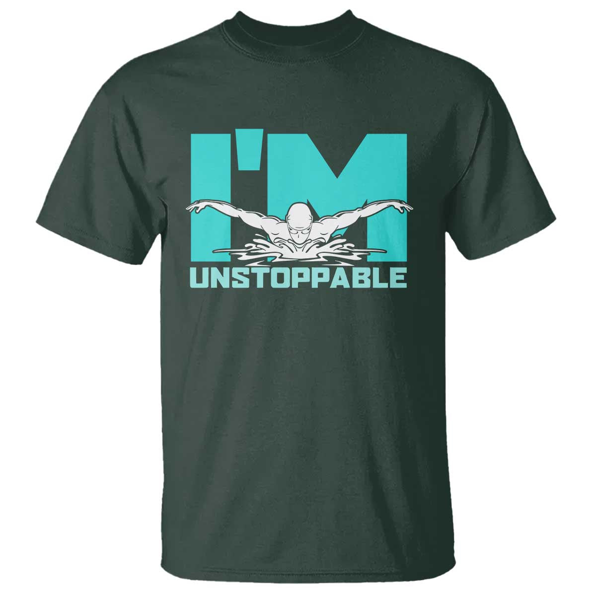 funny-swimming-t-shirt-im-unstoppable-swim-cool-practice-butterfly-swimming