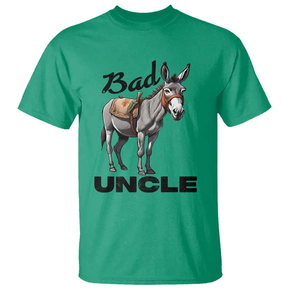 funny-badass-uncle-t-shirt-bad-uncle-donkey-fathers-day