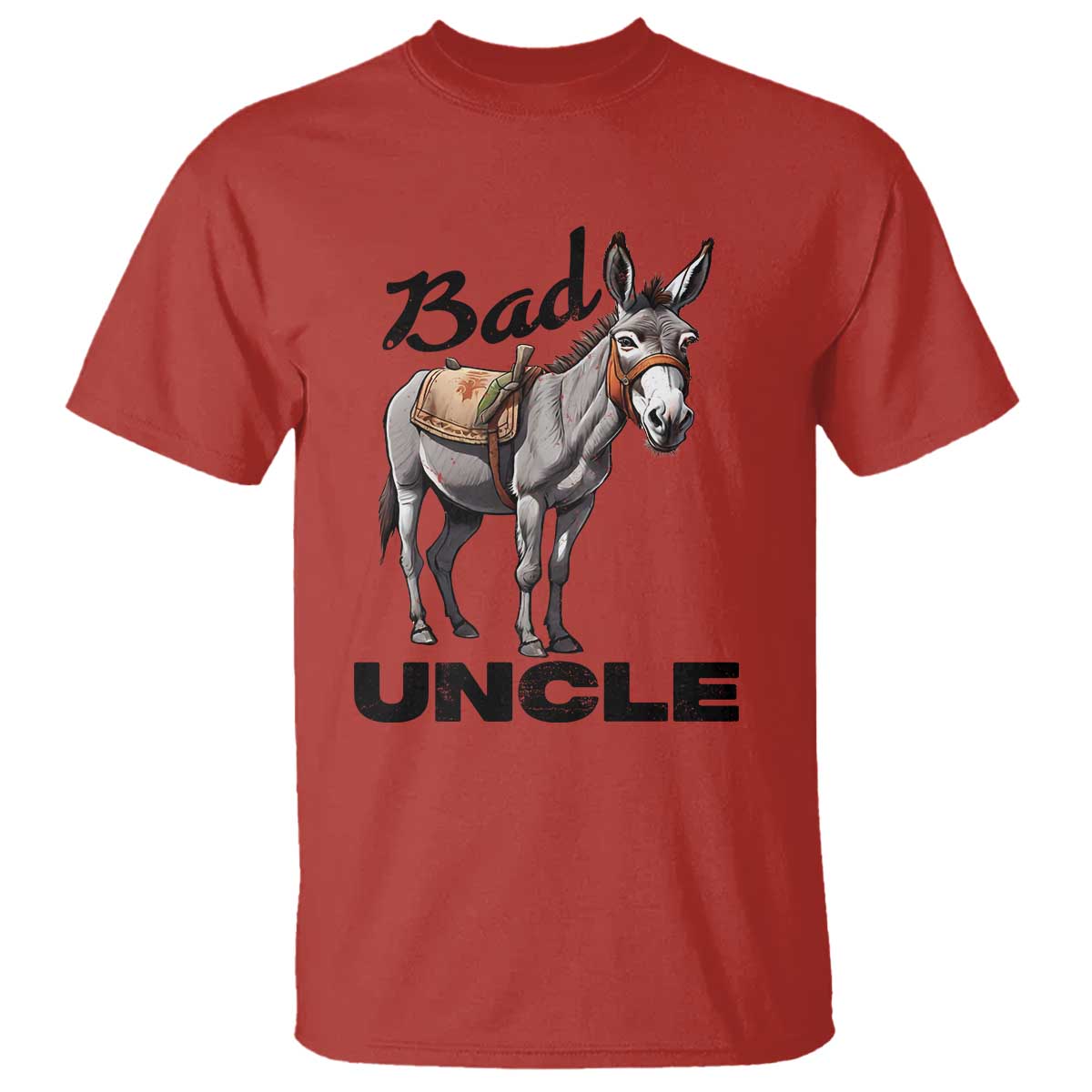 funny-badass-uncle-t-shirt-bad-uncle-donkey-fathers-day