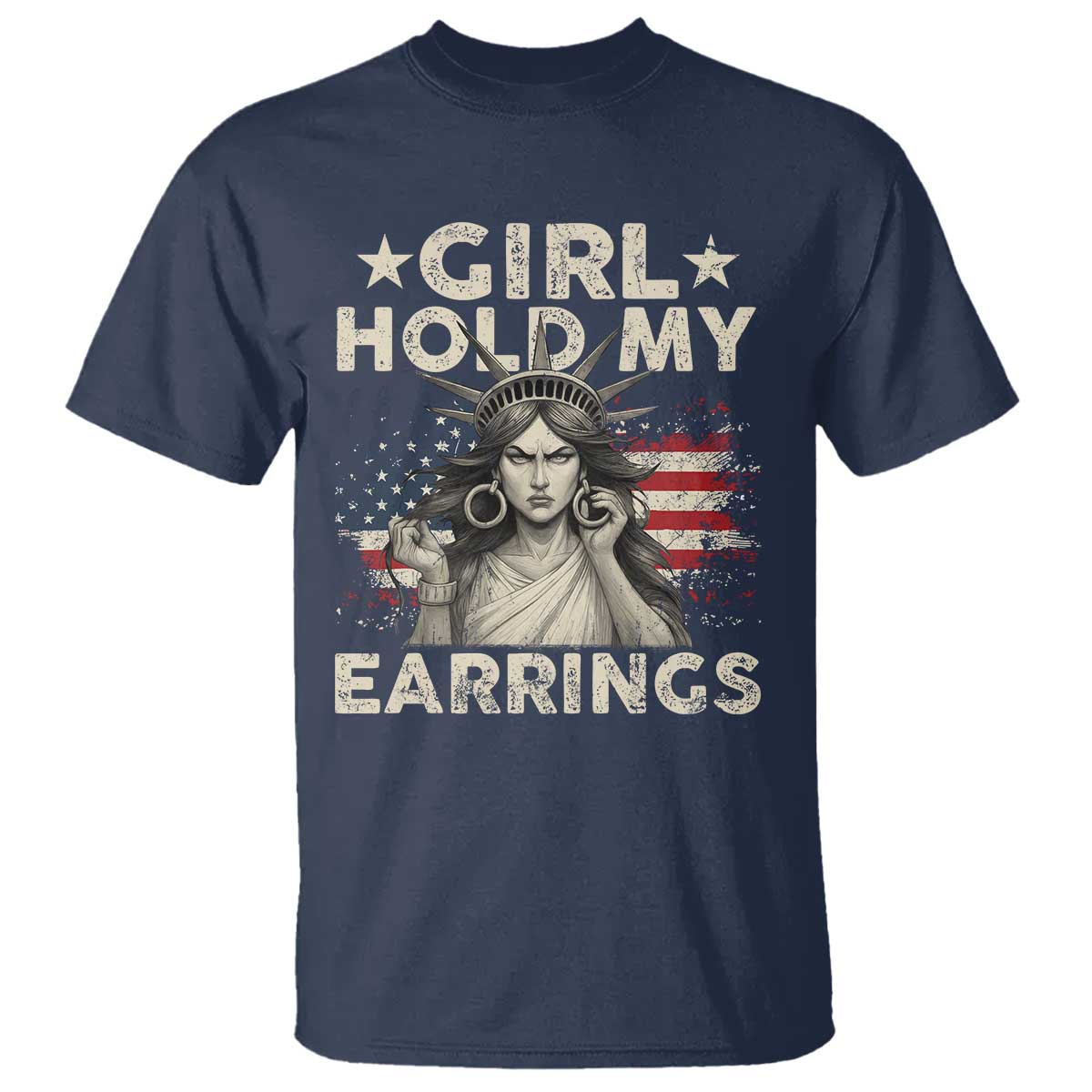 funny-girl-hold-my-earrings-t-shirt-statue-of-liberty-american-flag