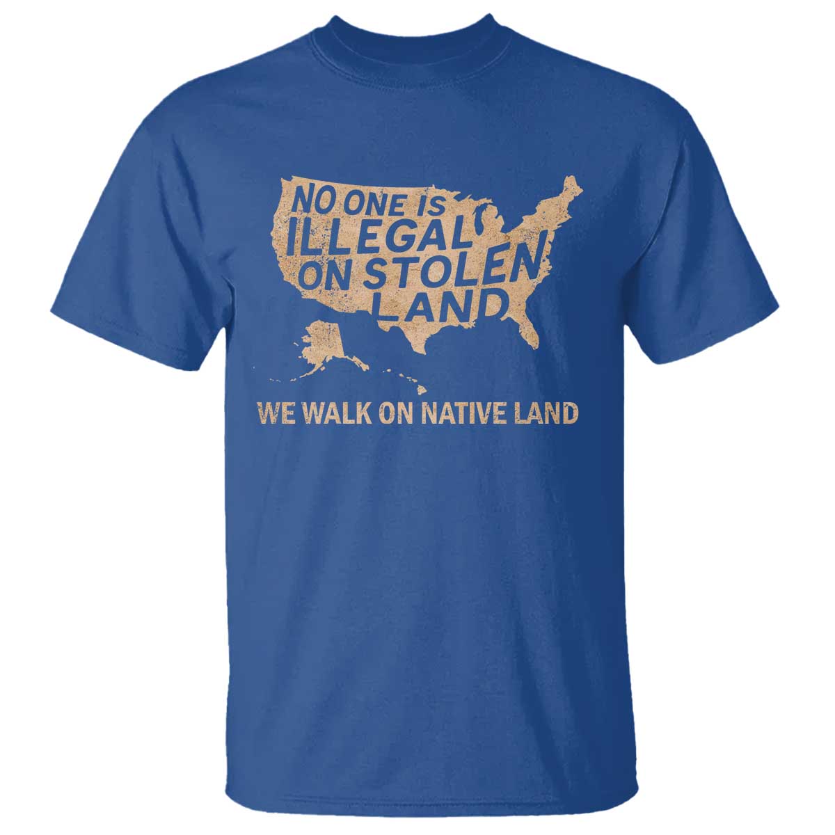 no-one-is-illegal-on-stolen-land-t-shirt-we-walk-on-native-land-vintage-american-map
