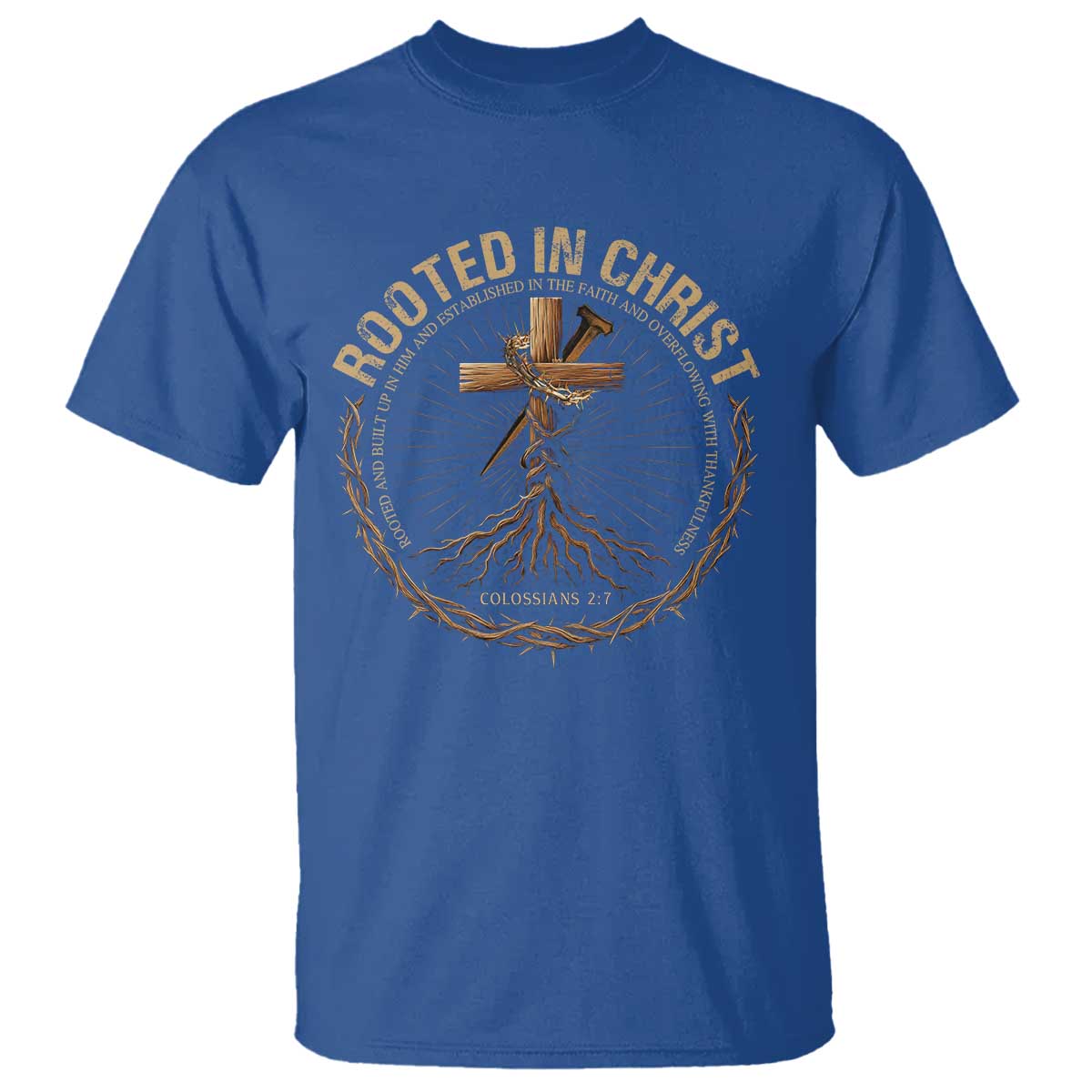 rooted-in-christ-t-shirt-jesus-christian-cross-bible-verse