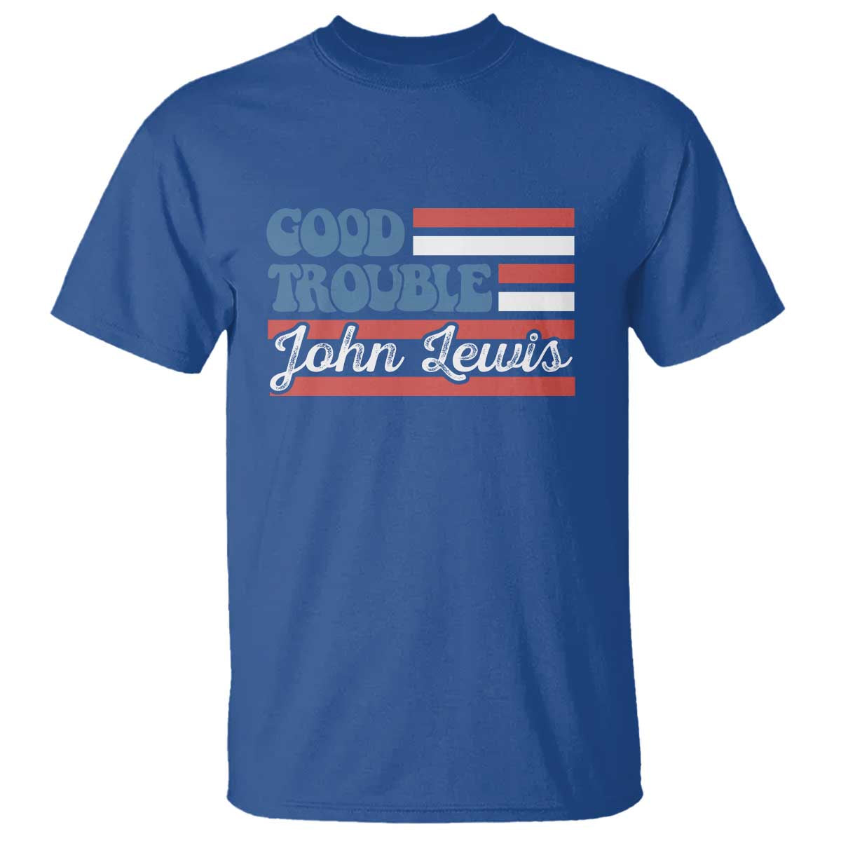 funny-john-lewis-good-trouble-t-shirt-vintage-american-flag