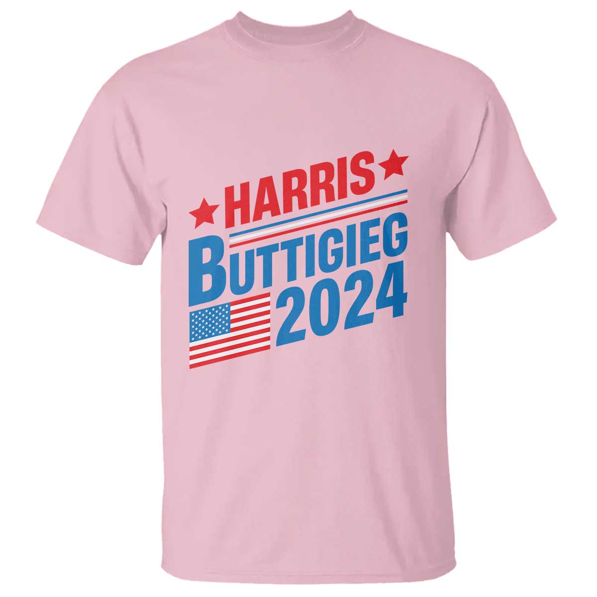 harris-buttigieg-2024-t-shirt-presidential-election-american-flag